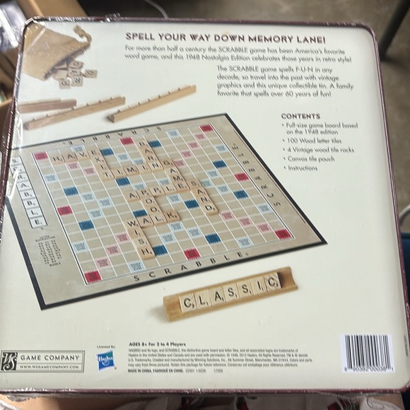 **NEW Sequence for Kids Vintage 2001 Edition Board Game & Scrabble - Picture 4 of 4